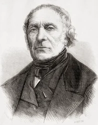 François Pierre Guillaume Guizot, z LUnivers Illustré, opublikowana w 1866 r.